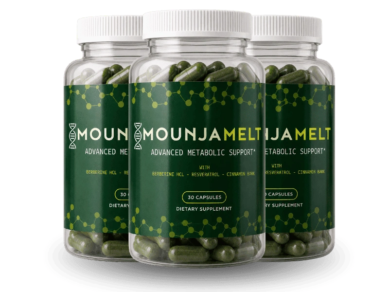 MounjaMelt Official 3-bottle 90-day most popular supply — metabolic support protocol timeline for blood sugar and weight management